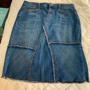 Beautiful denim skirt